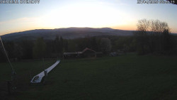 Spodní část sjezdovky