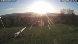 Spodní část sjezdovky