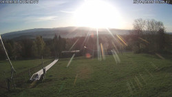 Spodní část sjezdovky