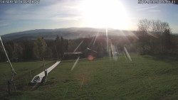 Spodní část sjezdovky