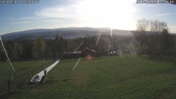 Spodní část sjezdovky