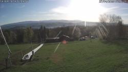 Spodní část sjezdovky