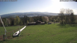 Spodní část sjezdovky