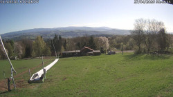 Spodní část sjezdovky