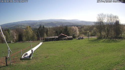 Spodní část sjezdovky