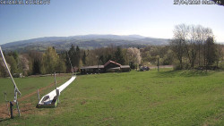 Spodní část sjezdovky