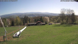 Spodní část sjezdovky