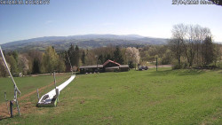 Spodní část sjezdovky