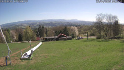 Spodní část sjezdovky