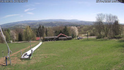 Spodní část sjezdovky