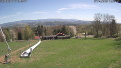 Spodní část sjezdovky