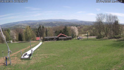 Spodní část sjezdovky