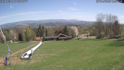 Spodní část sjezdovky