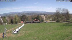 Spodní část sjezdovky