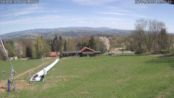 Spodní část sjezdovky