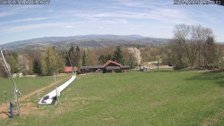 Spodní část sjezdovky