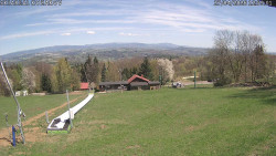 Spodní část sjezdovky