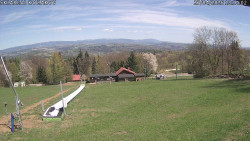 Spodní část sjezdovky