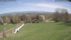 Spodní část sjezdovky