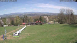 Spodní část sjezdovky