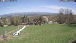 Spodní část sjezdovky