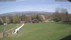 Spodní část sjezdovky