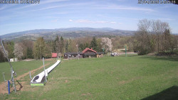 Spodní část sjezdovky