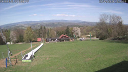 Spodní část sjezdovky