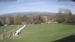 Spodní část sjezdovky