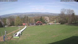 Spodní část sjezdovky