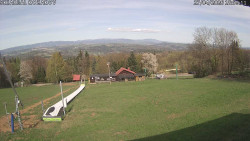 Spodní část sjezdovky