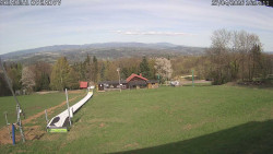 Spodní část sjezdovky