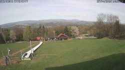 Spodní část sjezdovky