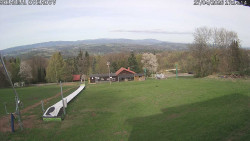 Spodní část sjezdovky