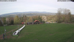 Spodní část sjezdovky