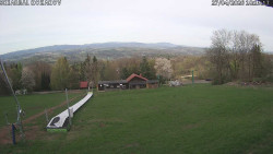 Spodní část sjezdovky