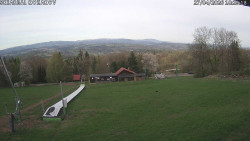 Spodní část sjezdovky