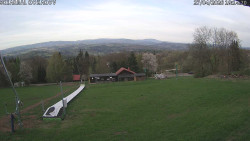 Spodní část sjezdovky