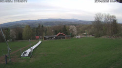 Spodní část sjezdovky