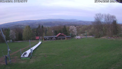 Spodní část sjezdovky