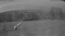 Spodní část sjezdovky