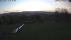 Spodní část sjezdovky