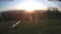 Spodní část sjezdovky