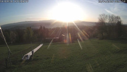 Spodní část sjezdovky