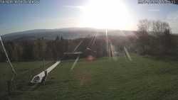 Spodní část sjezdovky