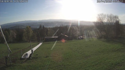 Spodní část sjezdovky