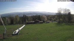 Spodní část sjezdovky