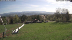 Spodní část sjezdovky