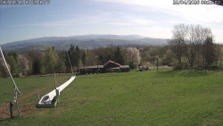 Spodní část sjezdovky