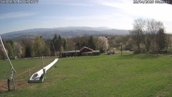 Spodní část sjezdovky